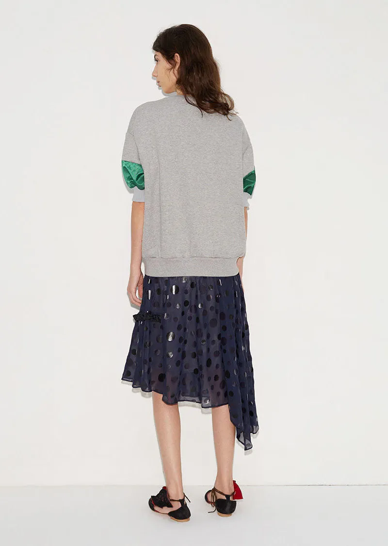 Cuff Sweatshirt Top