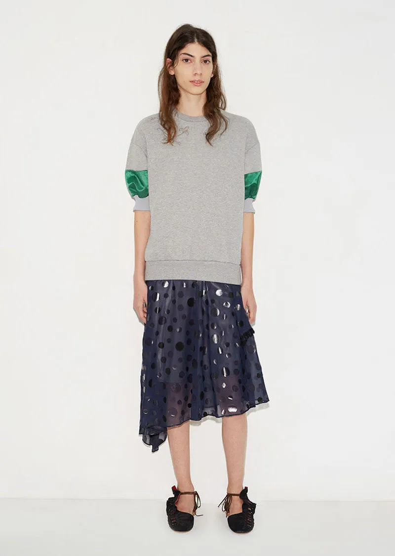Cuff Sweatshirt Top