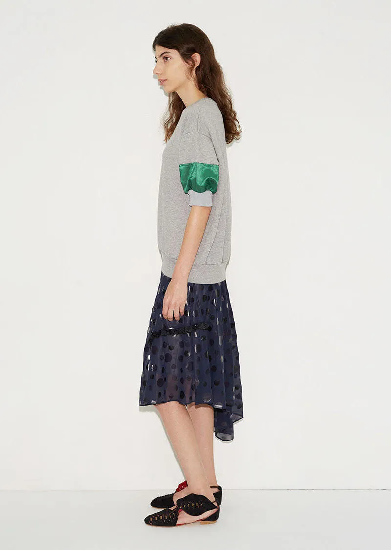 Cuff Sweatshirt Top