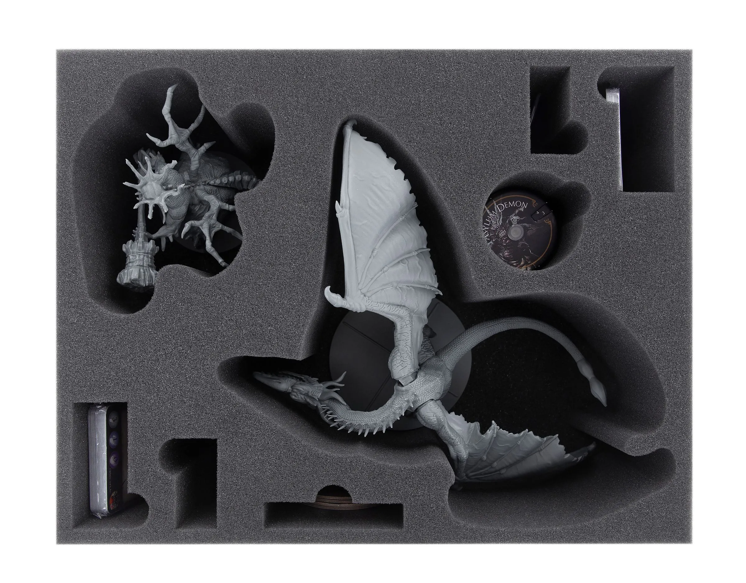 DARK SOULS - Guardian Dragon   Asylum Demon - Foam tray set