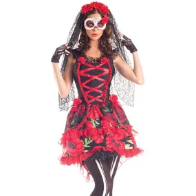 Day of the Dead Diva – Vibrant Dia de los Muertos Costume
