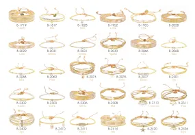 Delicate Beaded Bracelet - White Heaven