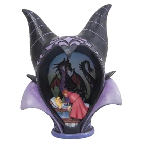 Disney Traditions True Love's Kiss (Maleficent) Diorama Headdress Figurine