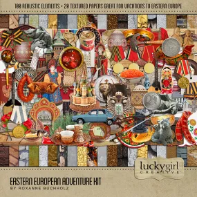 Eastern European Adventure Digital Scrapbook Kit