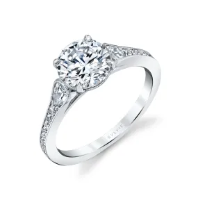 ESMERALDA - VINTAGE INSPIRED ENGAGEMENT RING