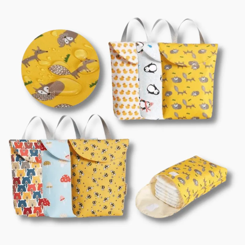 Fashion Waterproof Diaper Organiser Bag