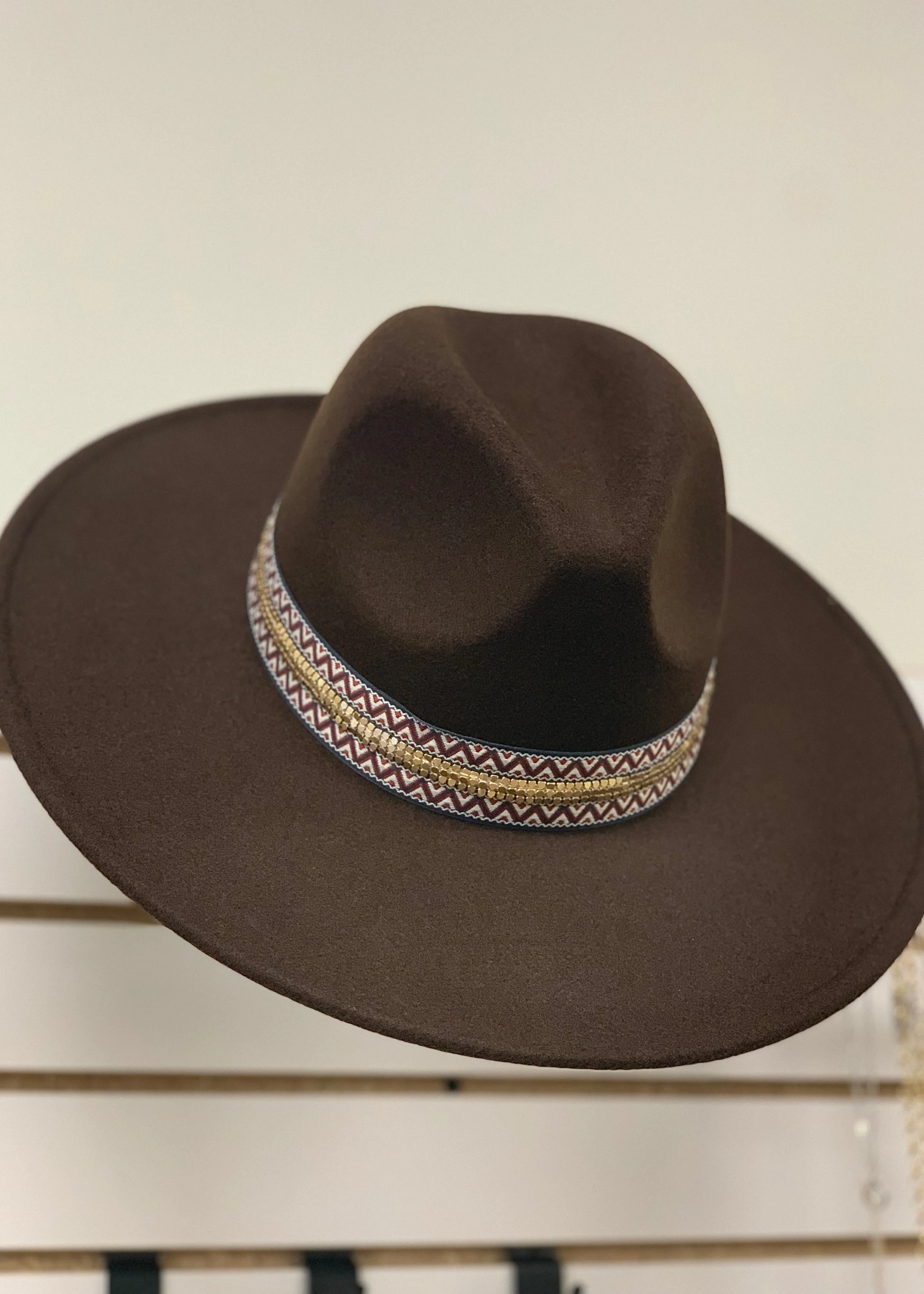Felt Wide Brim Hat