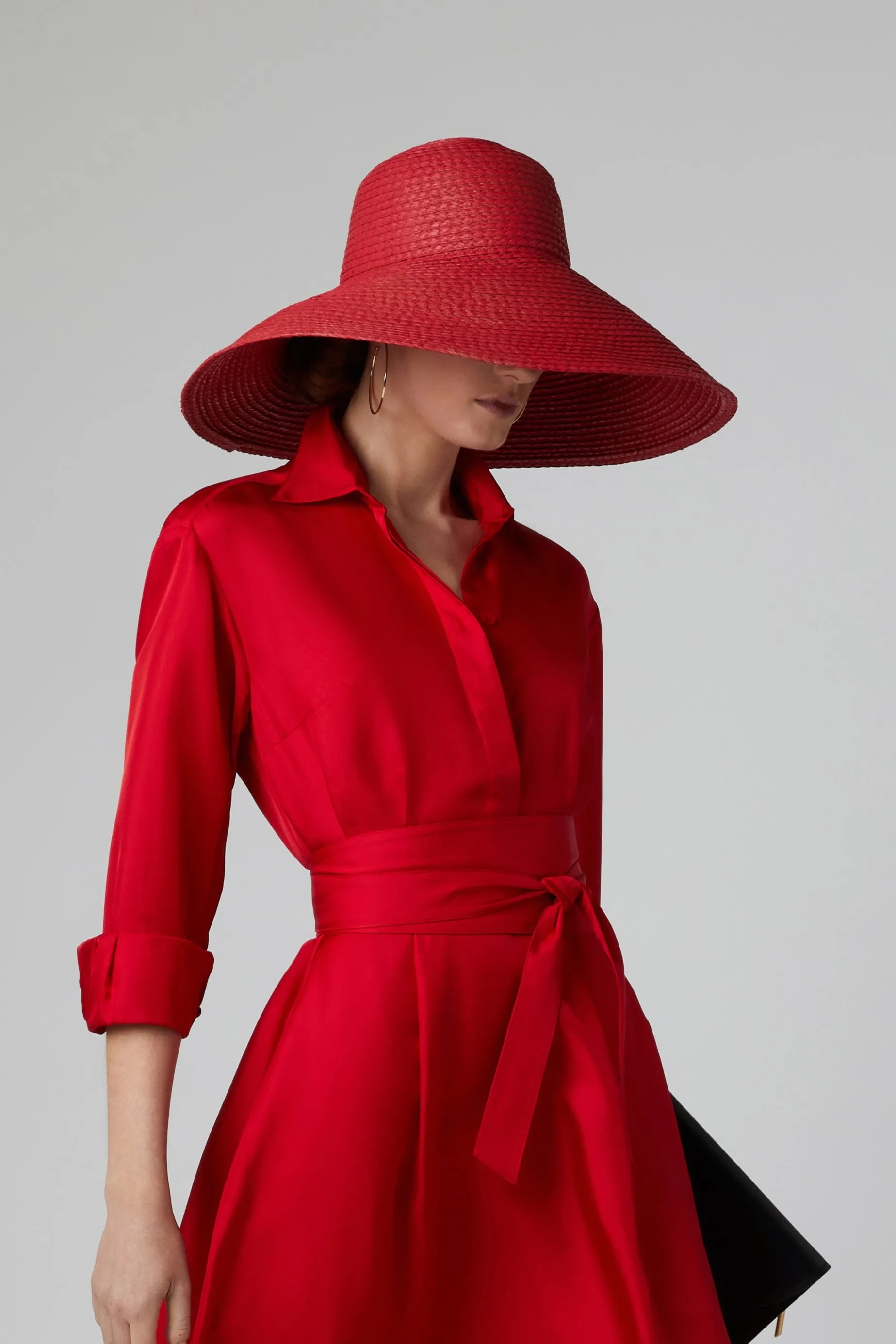 Filippa Wide Brim Straw Hat
