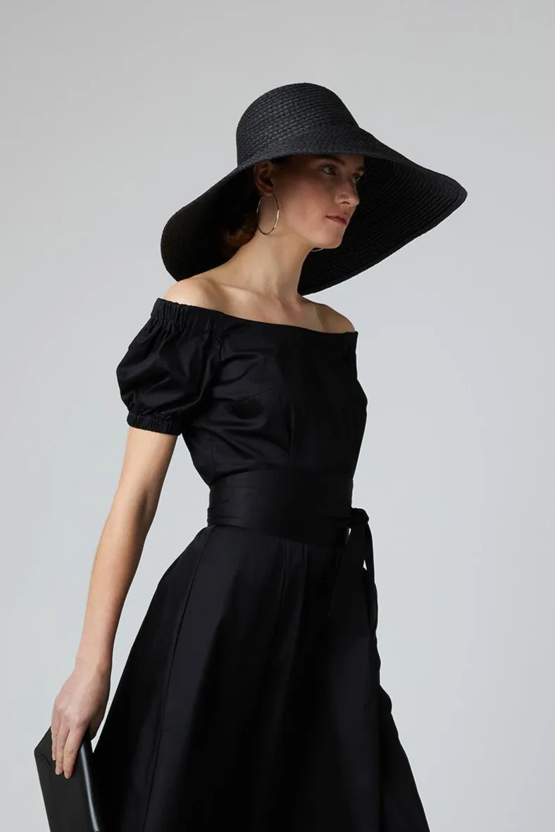 Filippa Wide Brim Straw Hat