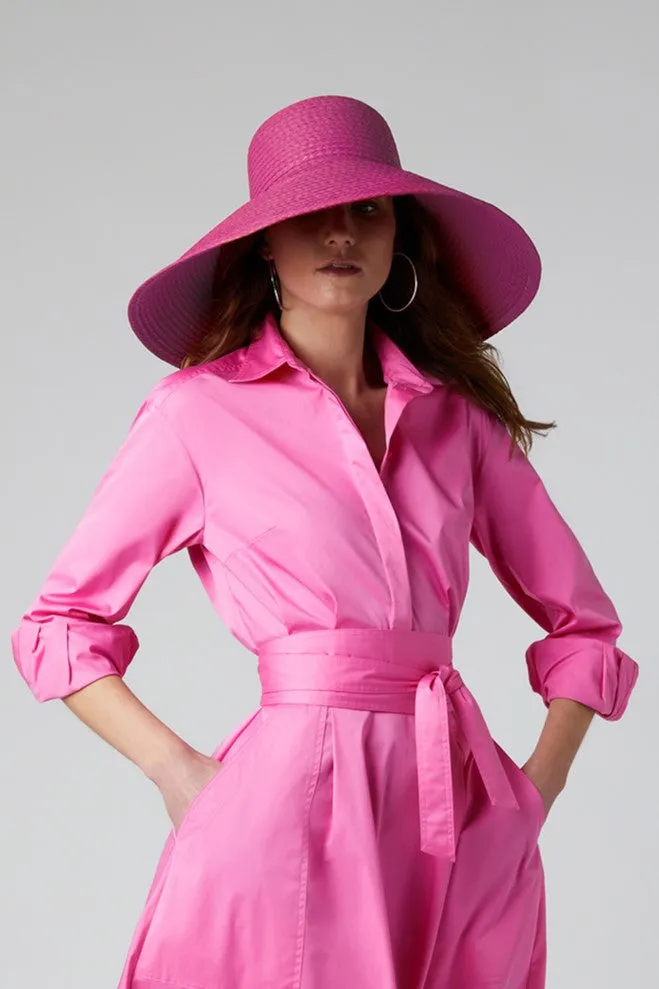 Filippa Wide Brim Straw Hat