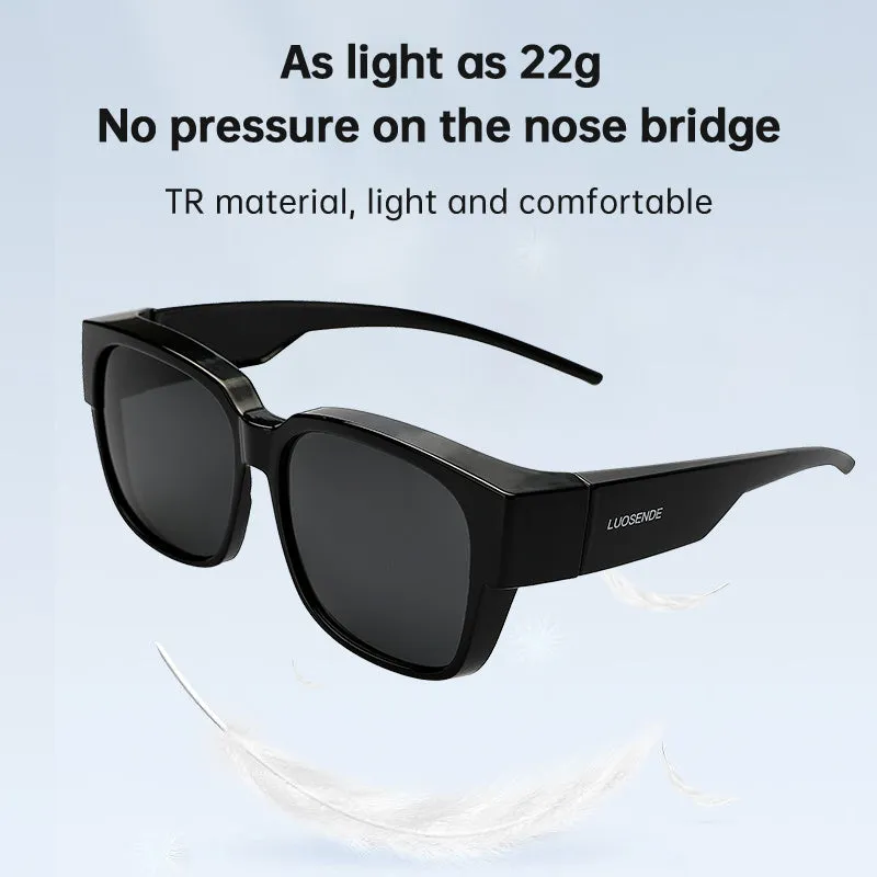 Fit Over Glasses Sunglasses For Men & Women Polarized Lens 100% UV Protection