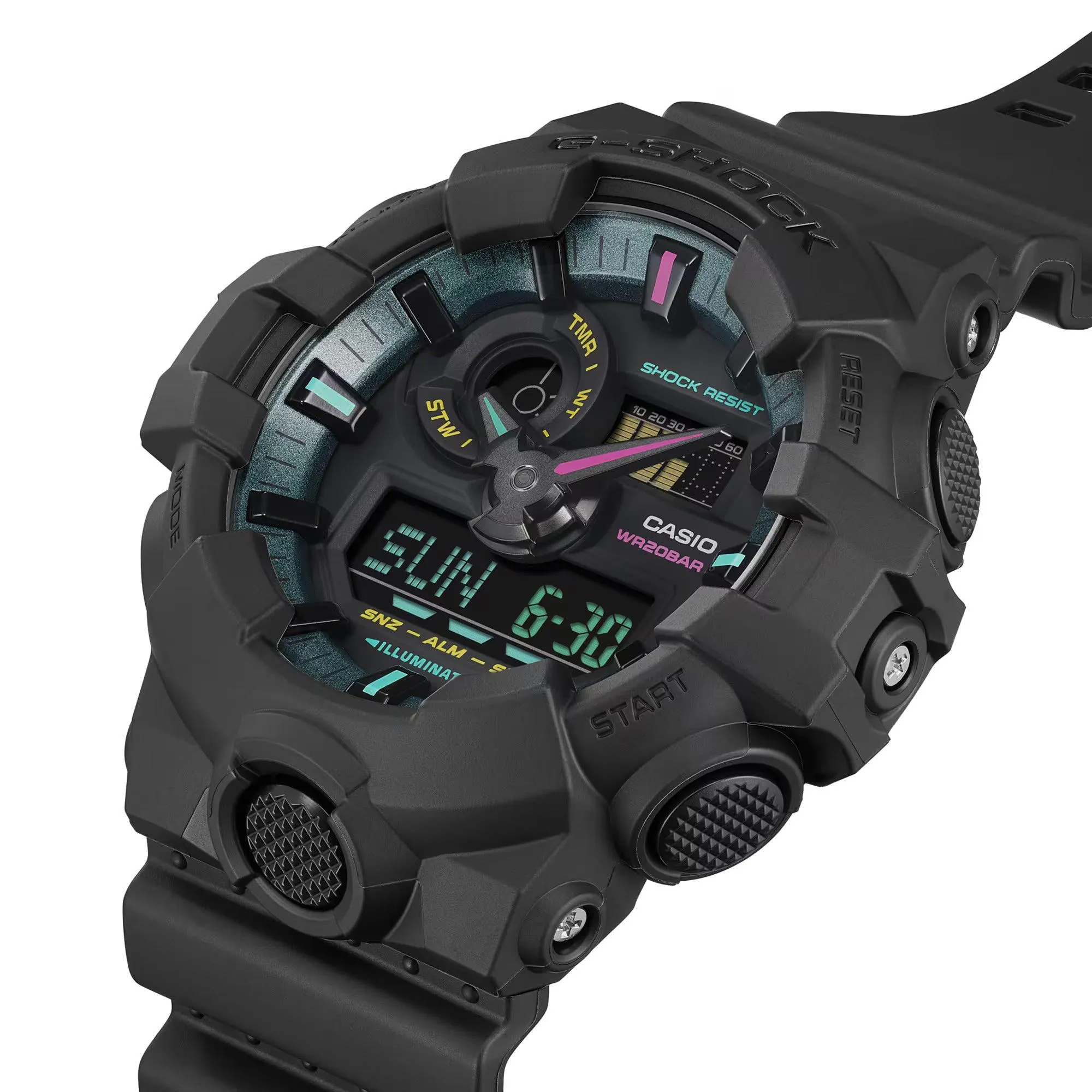 G-Shock Multi-Fluorescent Accents Series - GA700MF-1A