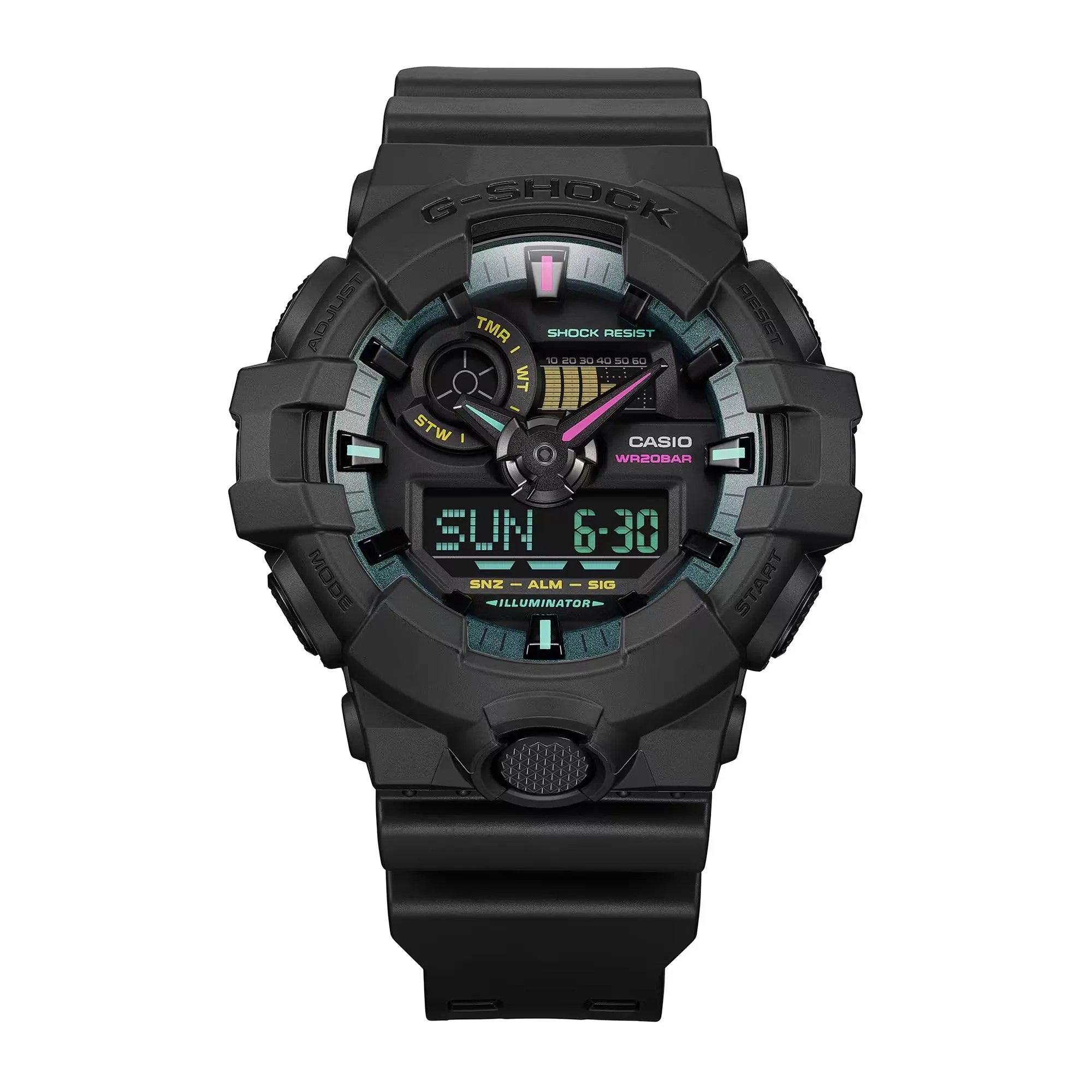 G-Shock Multi-Fluorescent Accents Series - GA700MF-1A
