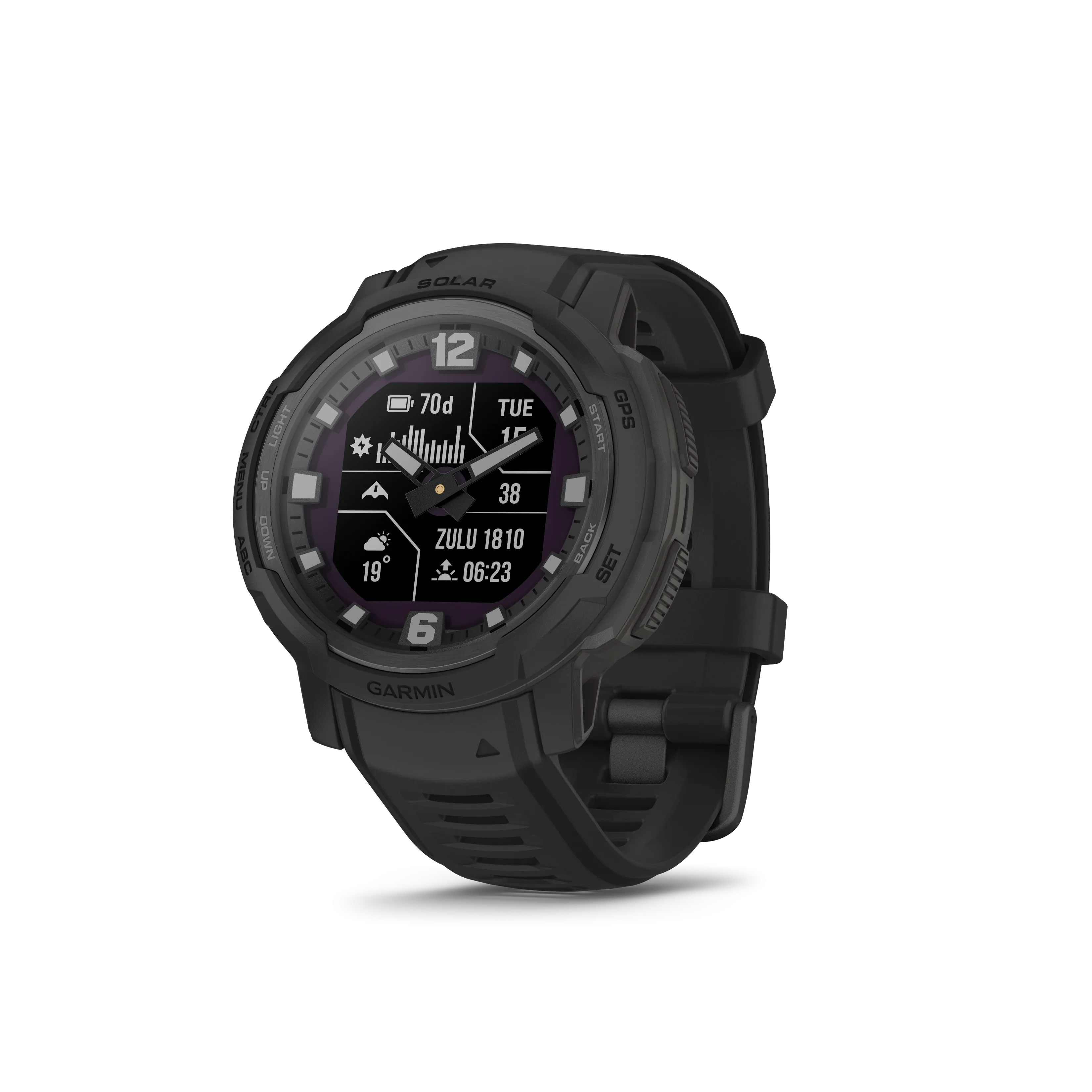 Garmin Instinct Crossover Solar Tactical Edition Watch (010-02730-10)