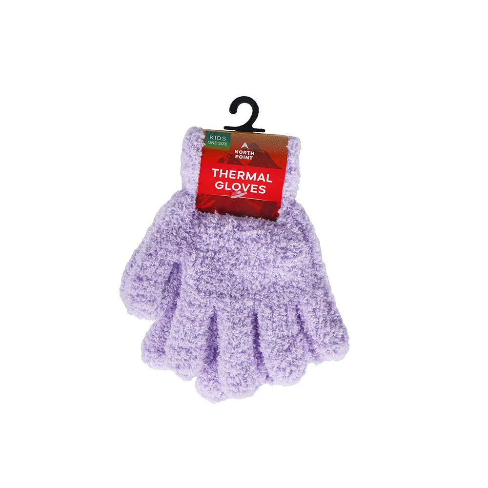 Girls Thermal Snow Soft Magic Gloves