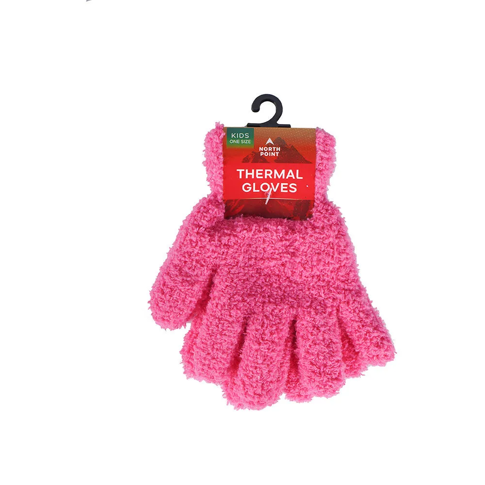 Girls Thermal Snow Soft Magic Gloves