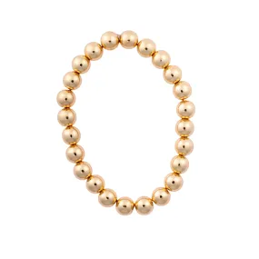 Golden Hematite 8mm Beaded Bracelet