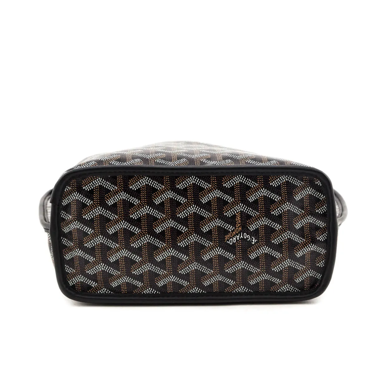 Goyard Black Goyardine Reversible Mini Anjou