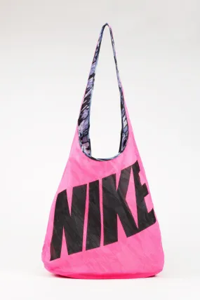  Reversible Patterned Shoulder Tote