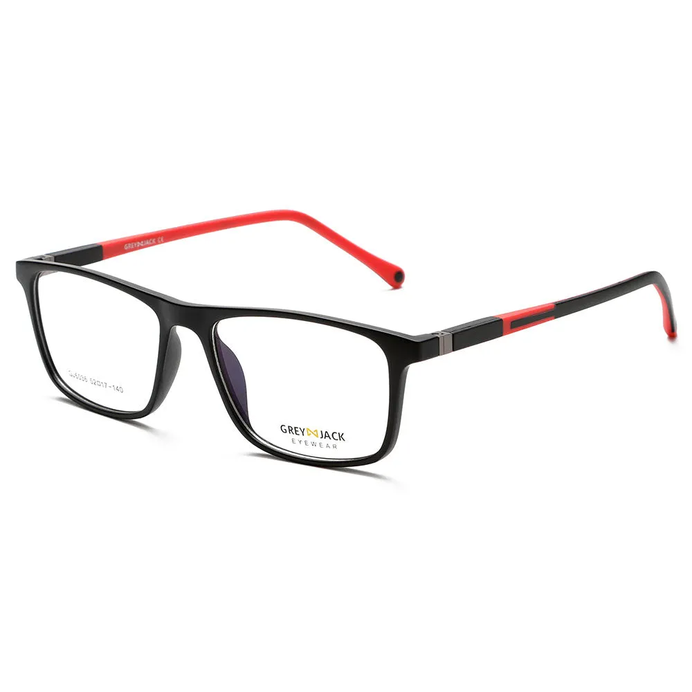 GREY JACK TR90 Frame 3D Polarized Lens Clip On Glasses 6036