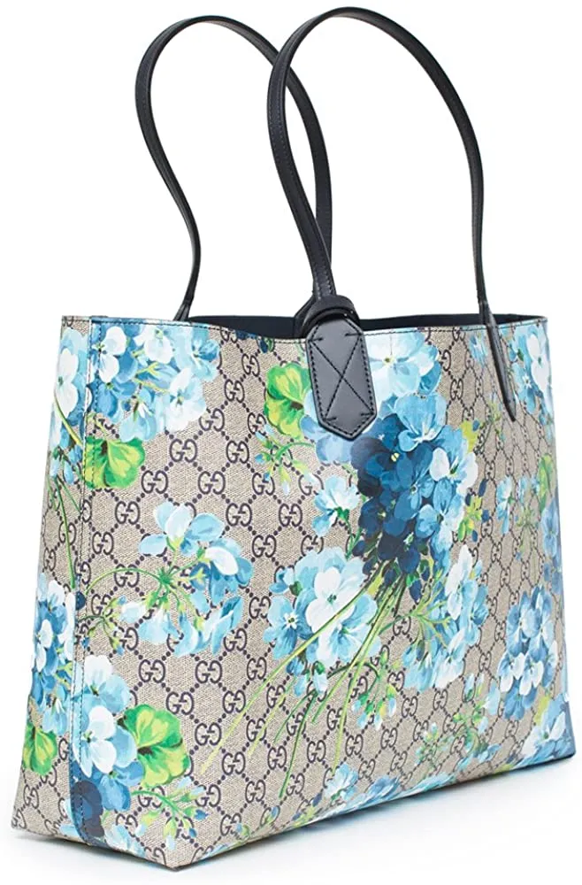 Gucci Blooms Blue Reversible Tote