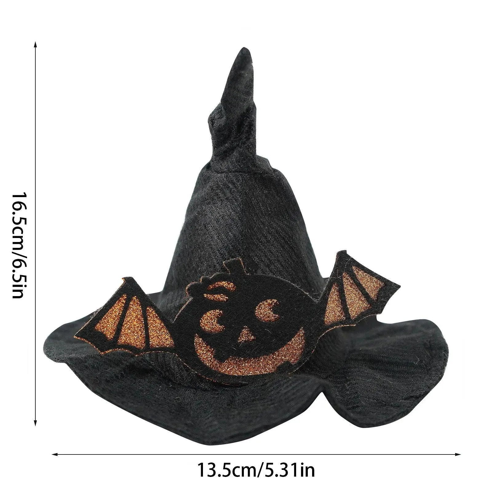 Halloween Dog Witch Hat