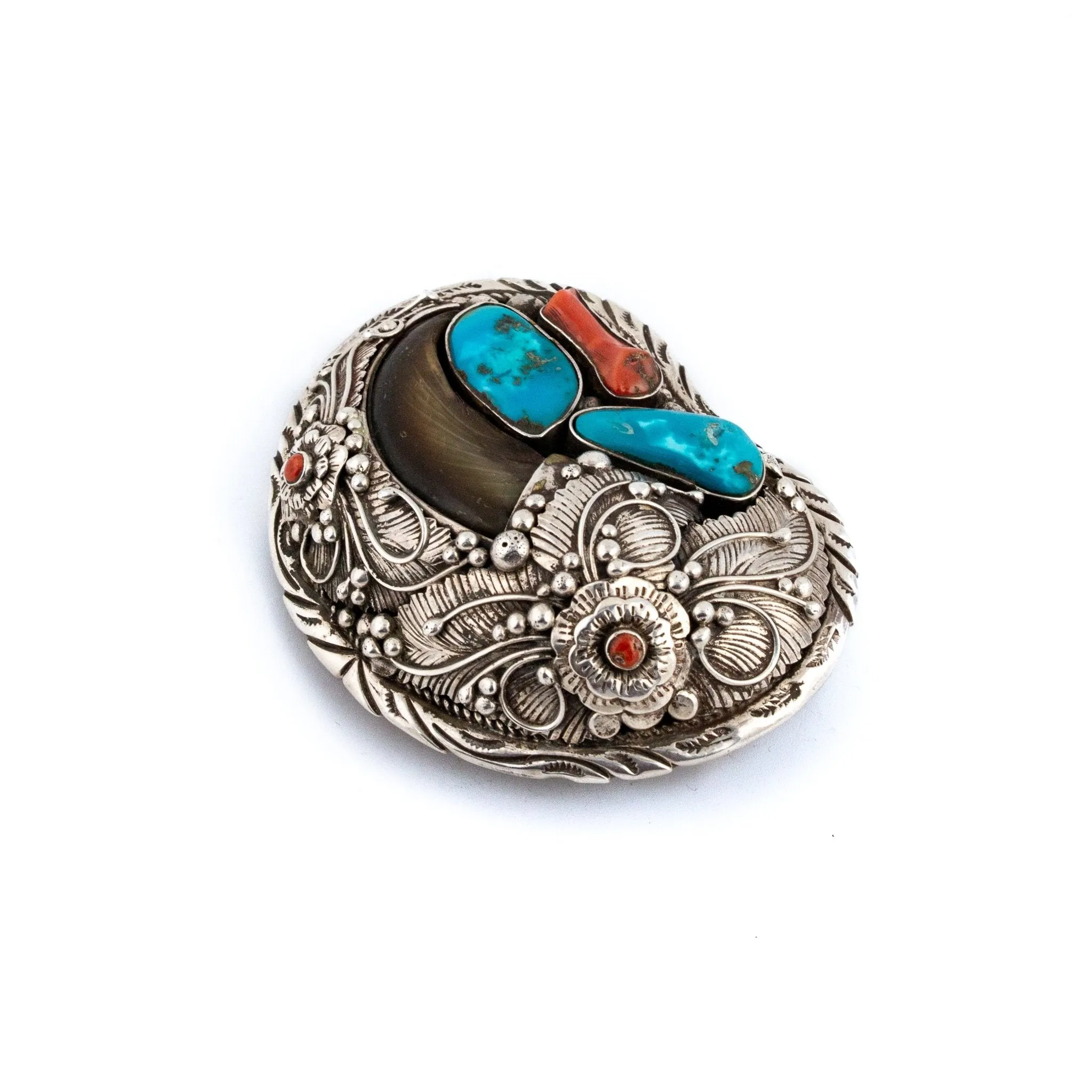 Heavy Navajo Silver Buckle