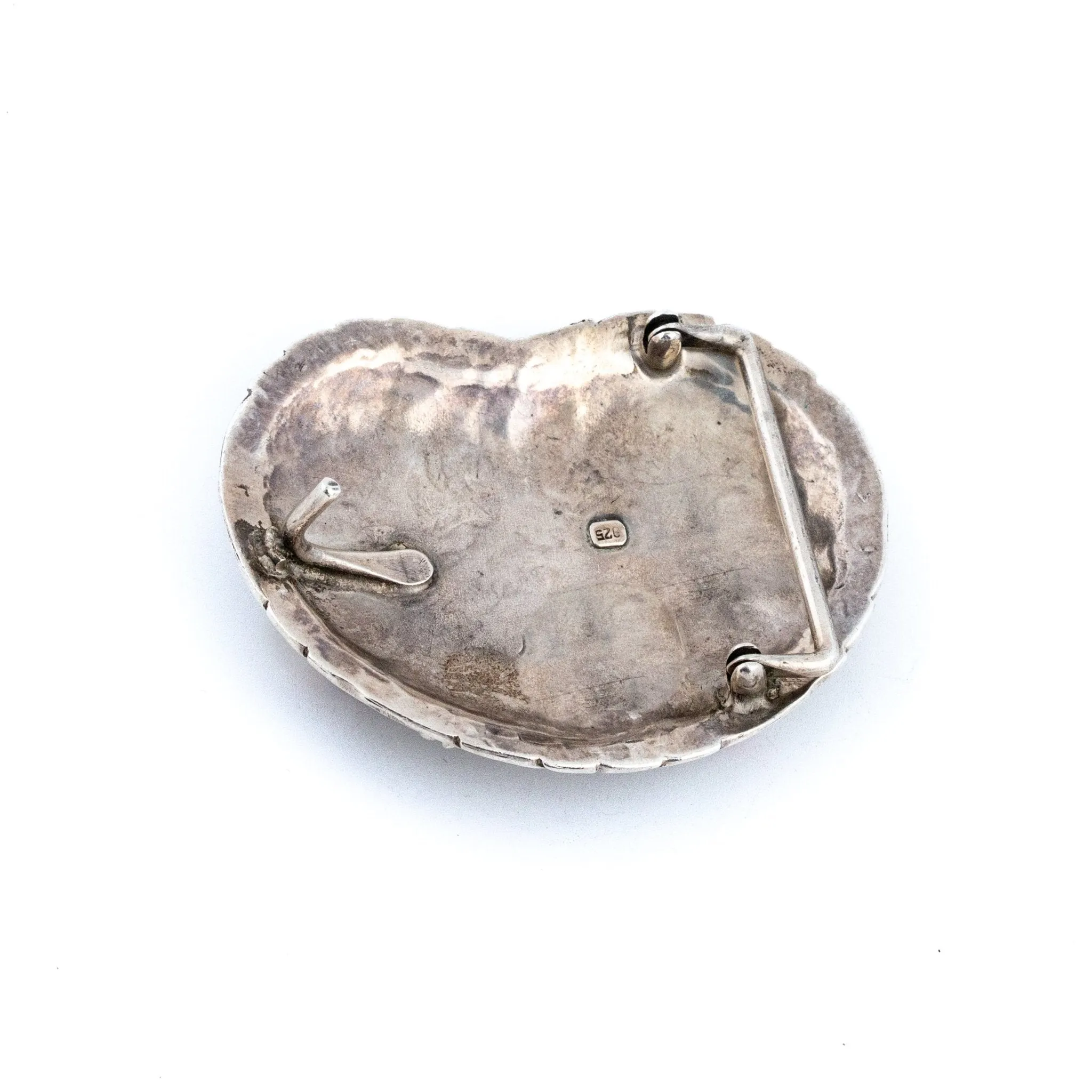 Heavy Navajo Silver Buckle