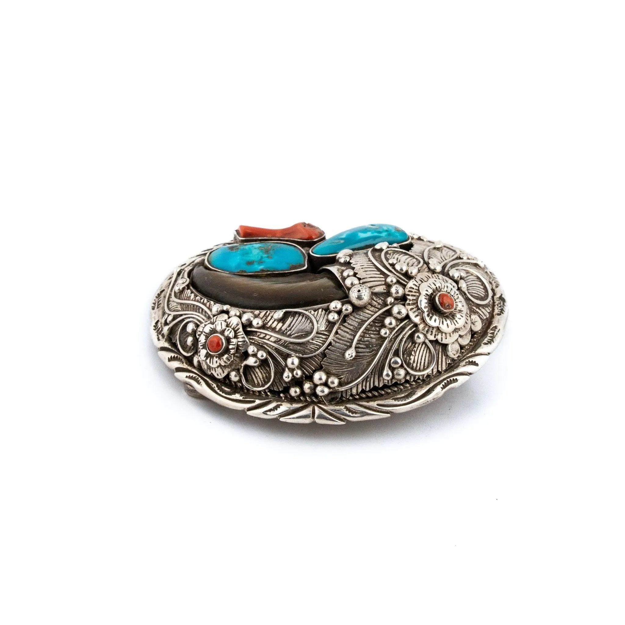 Heavy Navajo Silver Buckle