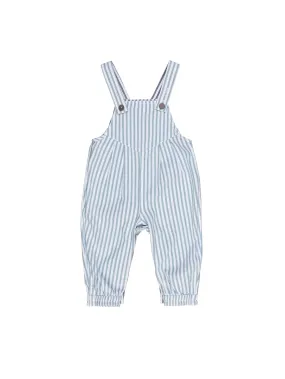 Huxbaby Reversible Overalls - Ink & Surf Stripe