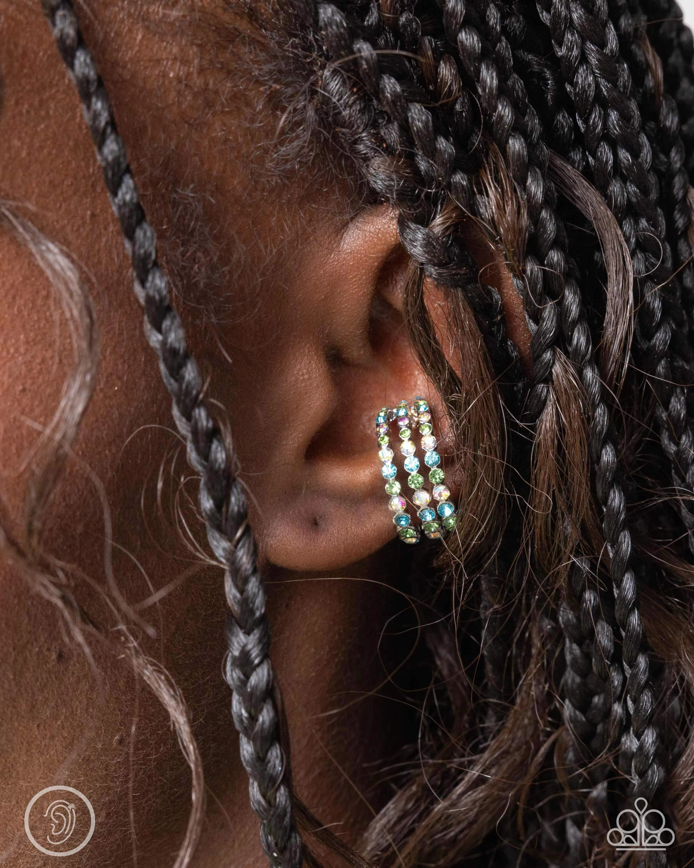 Iridescent Improv • Multicolor Matching Set