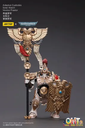 JOYTOY Warhammer 40K 1/18 Adeptus Custodes Solar Watch Vexilus Praetor JT9350