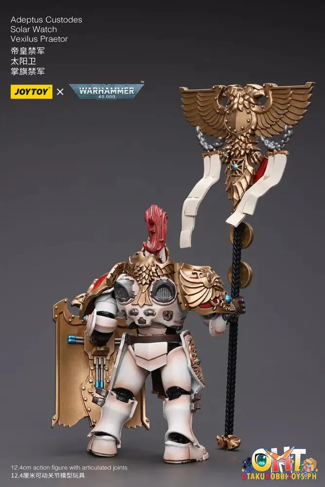 JOYTOY Warhammer 40K 1/18 Adeptus Custodes Solar Watch Vexilus Praetor JT9350