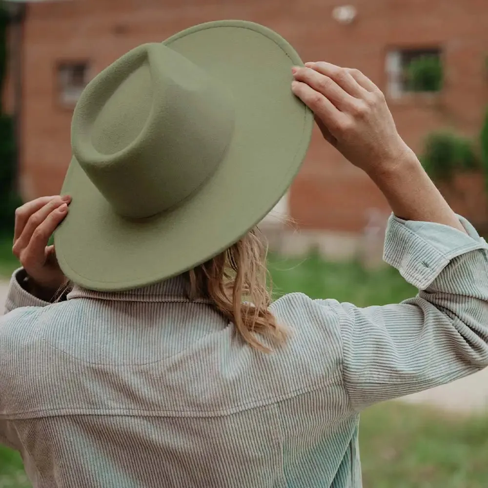 Keep Walking Wide Brim Hat