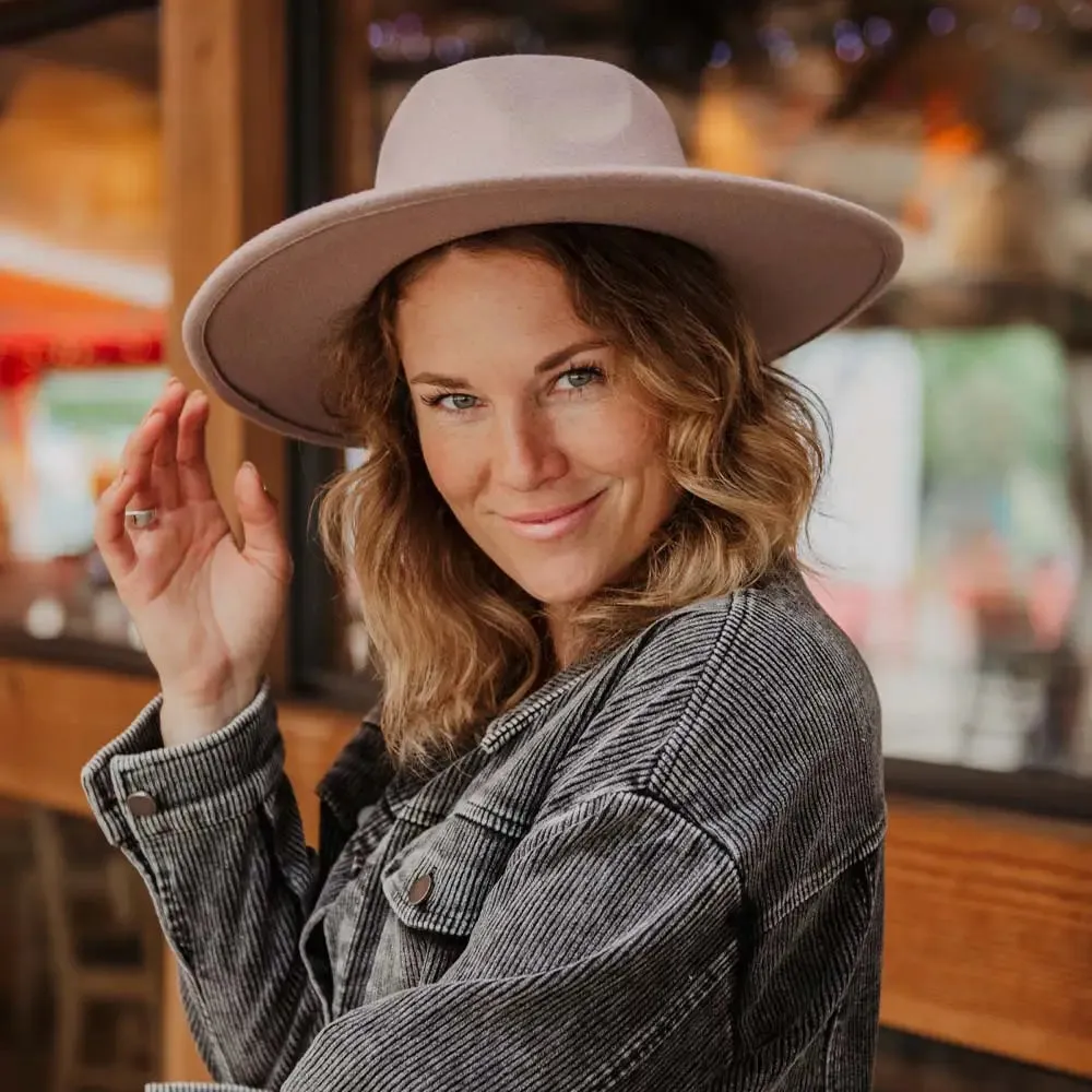 Keep Walking Wide Brim Hat