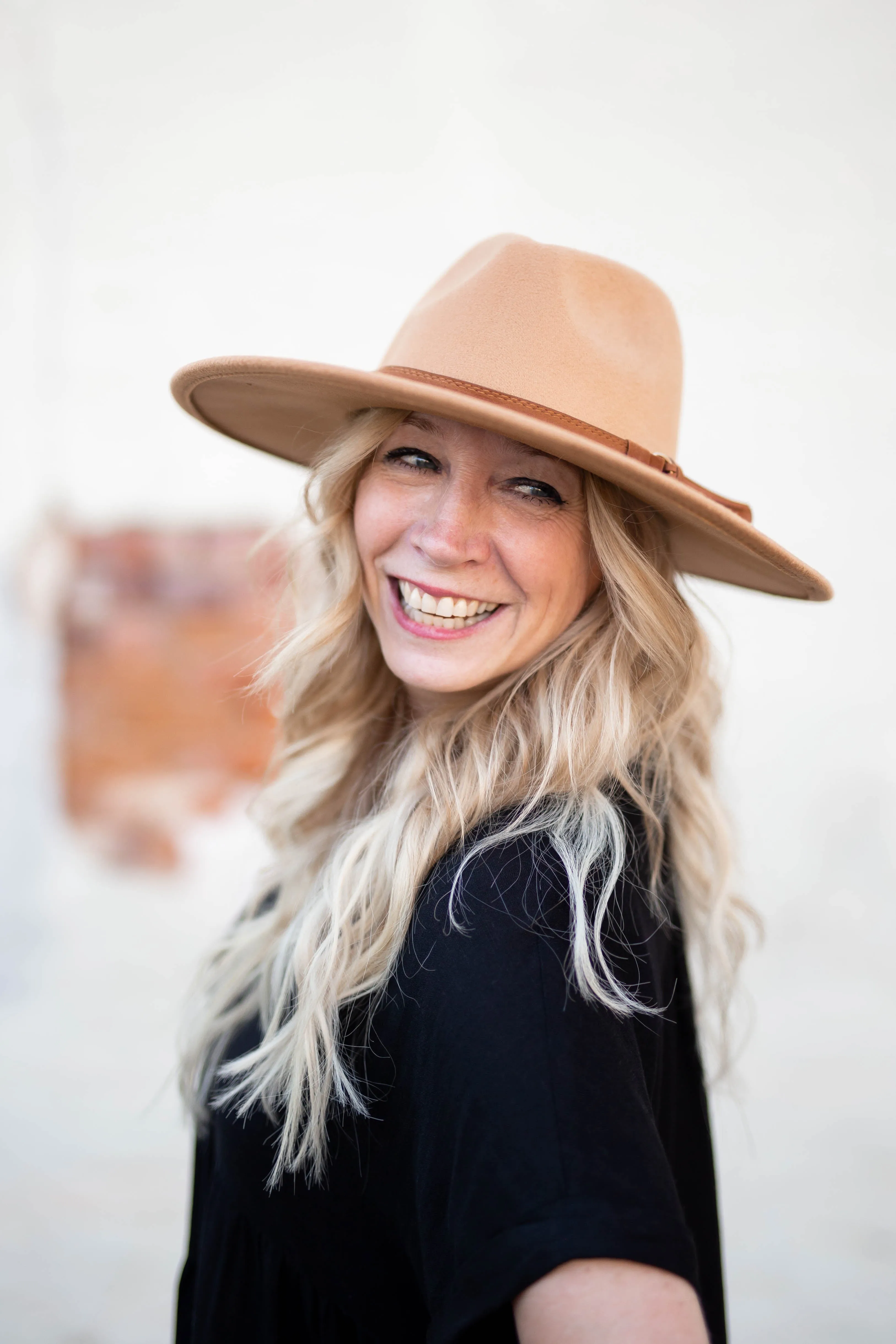 Keep Walking Wide Brim Hat