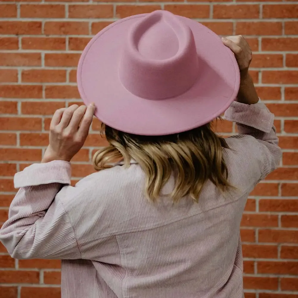 Keep Walking Wide Brim Hat