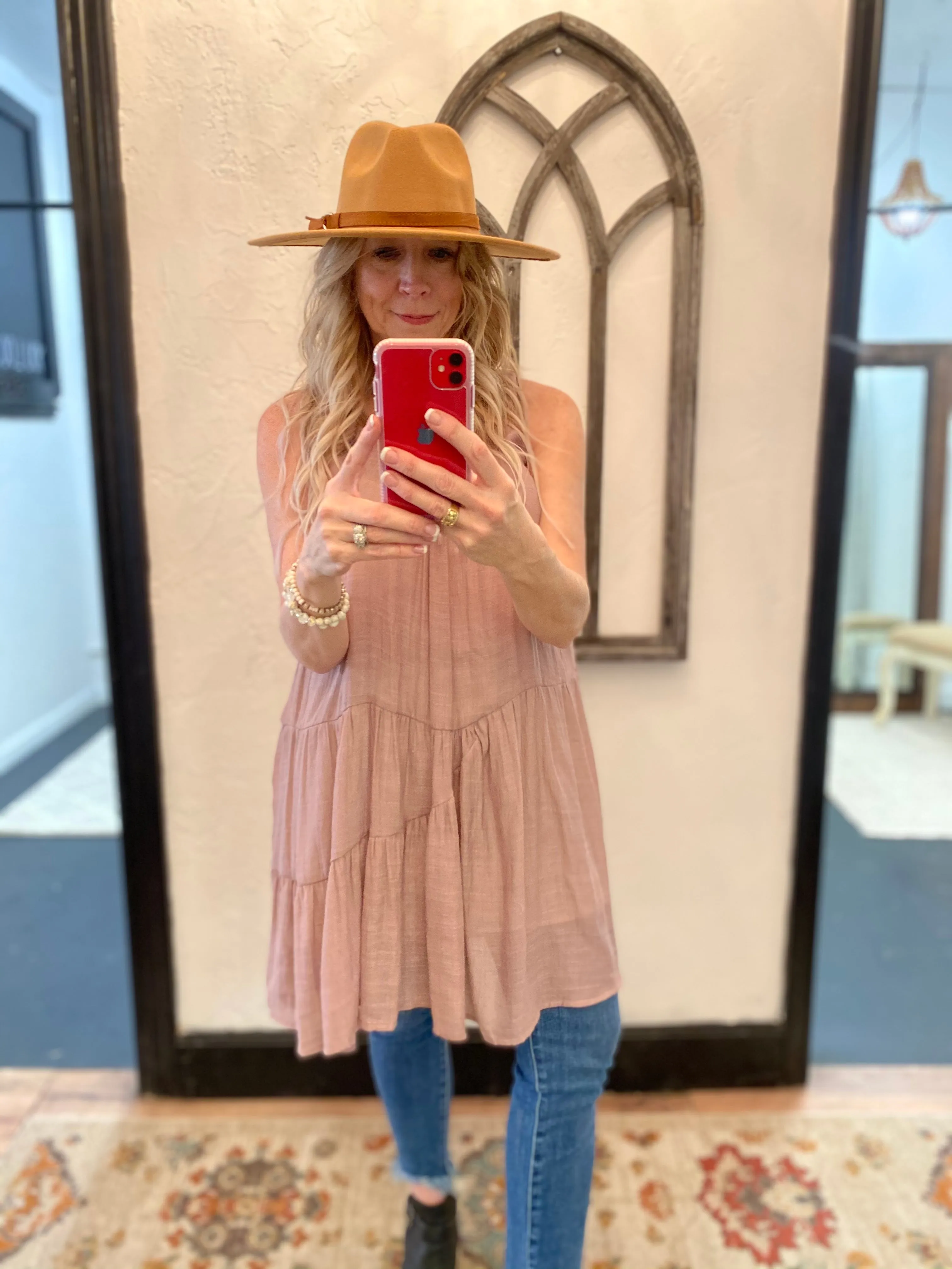 Keep Walking Wide Brim Hat