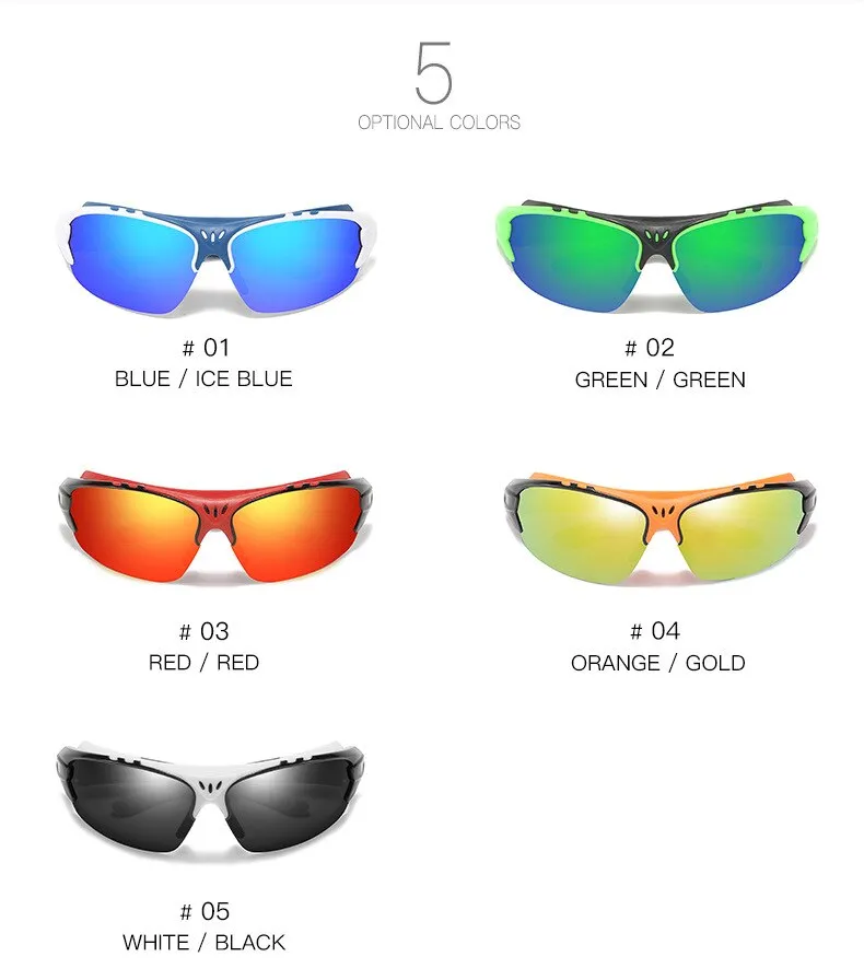 KEITHION Polarized Fishing Glasses Men Women Sunglasses Outdoor Sports Goggles Camping Hiking Driving Eyewear UV400 Sun Glasses