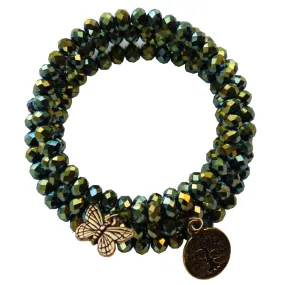 Kiki "Endless Energy and Sparkle" Green Pyrite