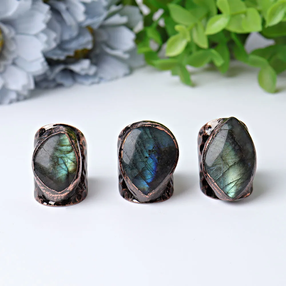 Labradorite Vintage Crystal Ring