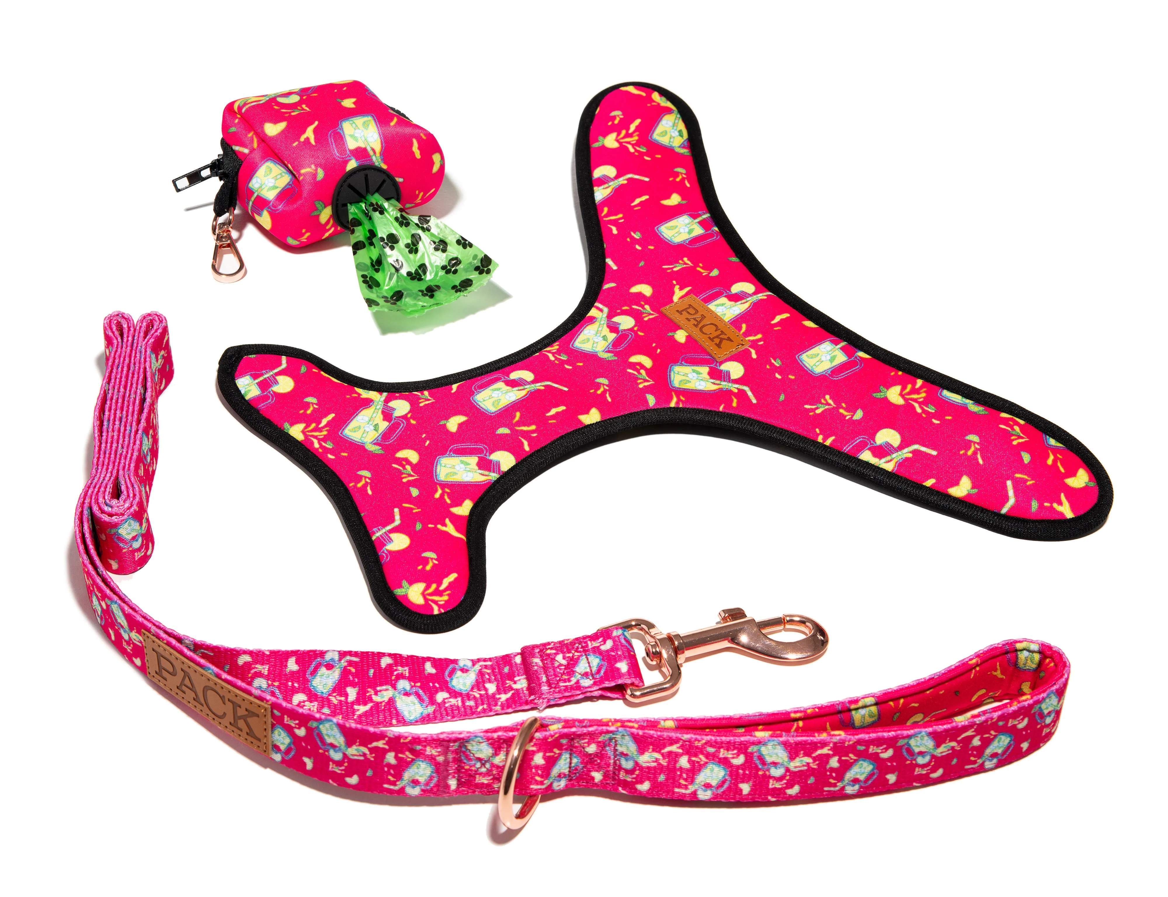 Lemonade Leash   Reversible Harness