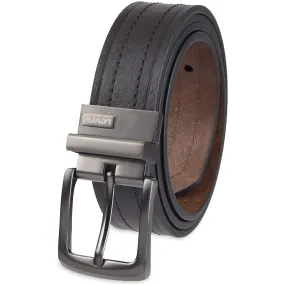 Levi's Men's Reversible Casual Jeans Belt | Black/Tan Casual
