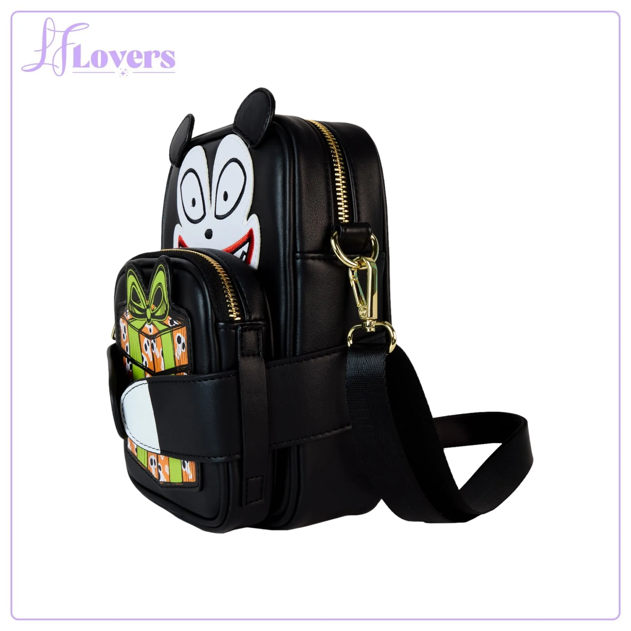 Loungefly Disney The Nightmare Before Christmas Scary Teddy Crossbuddies Bag