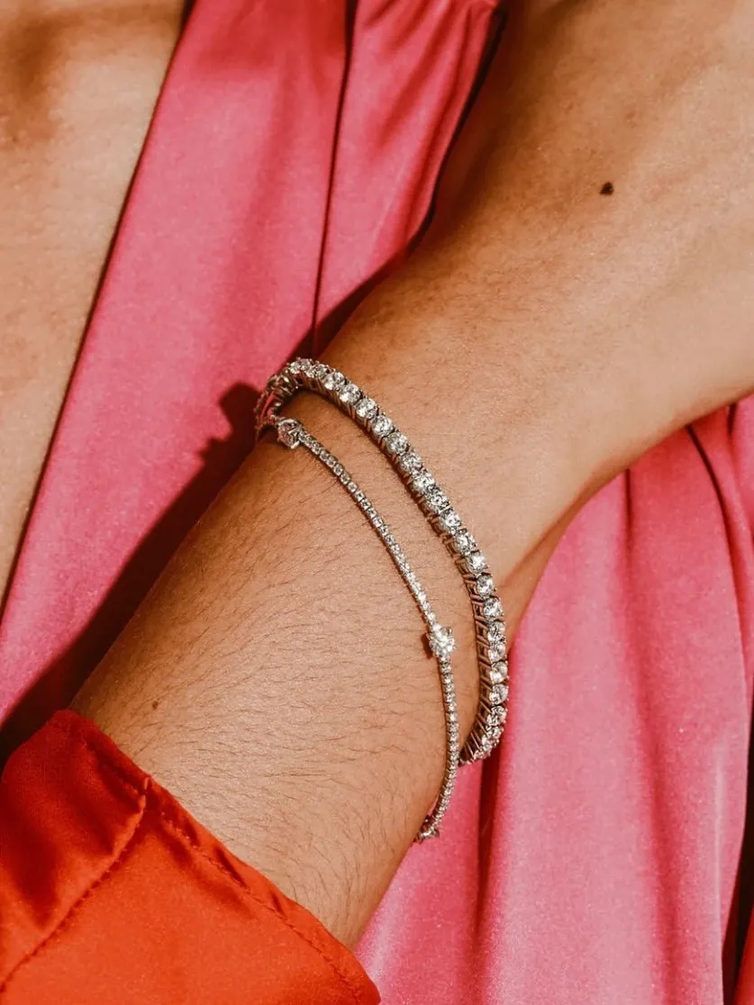 Luxury tennis bracelet