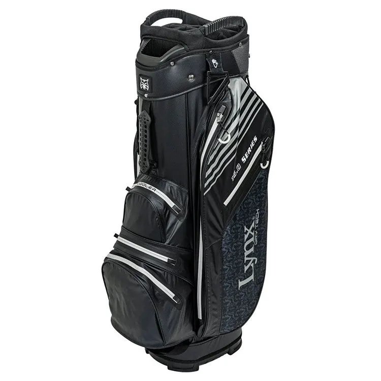 Lynx Flare Waterproof Golf Cart Bag - Black