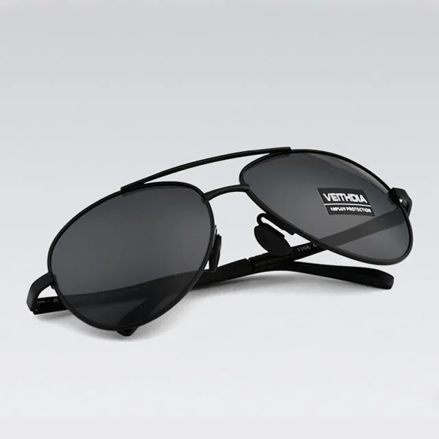 Men's Sunglasses Brand Designer Pilot Polarized Male Sun Glasses