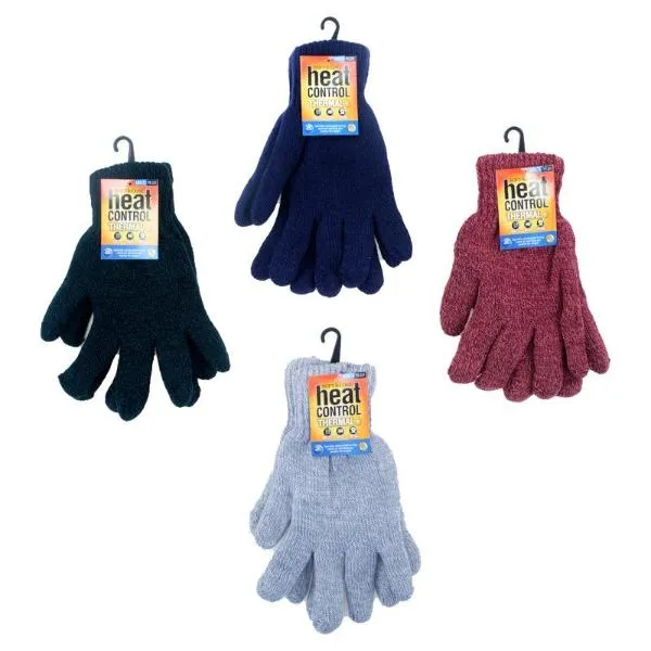 Mens Thermal Heat Control Gloves