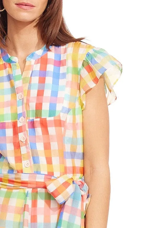 Meret Dress - Tuscana Plaid