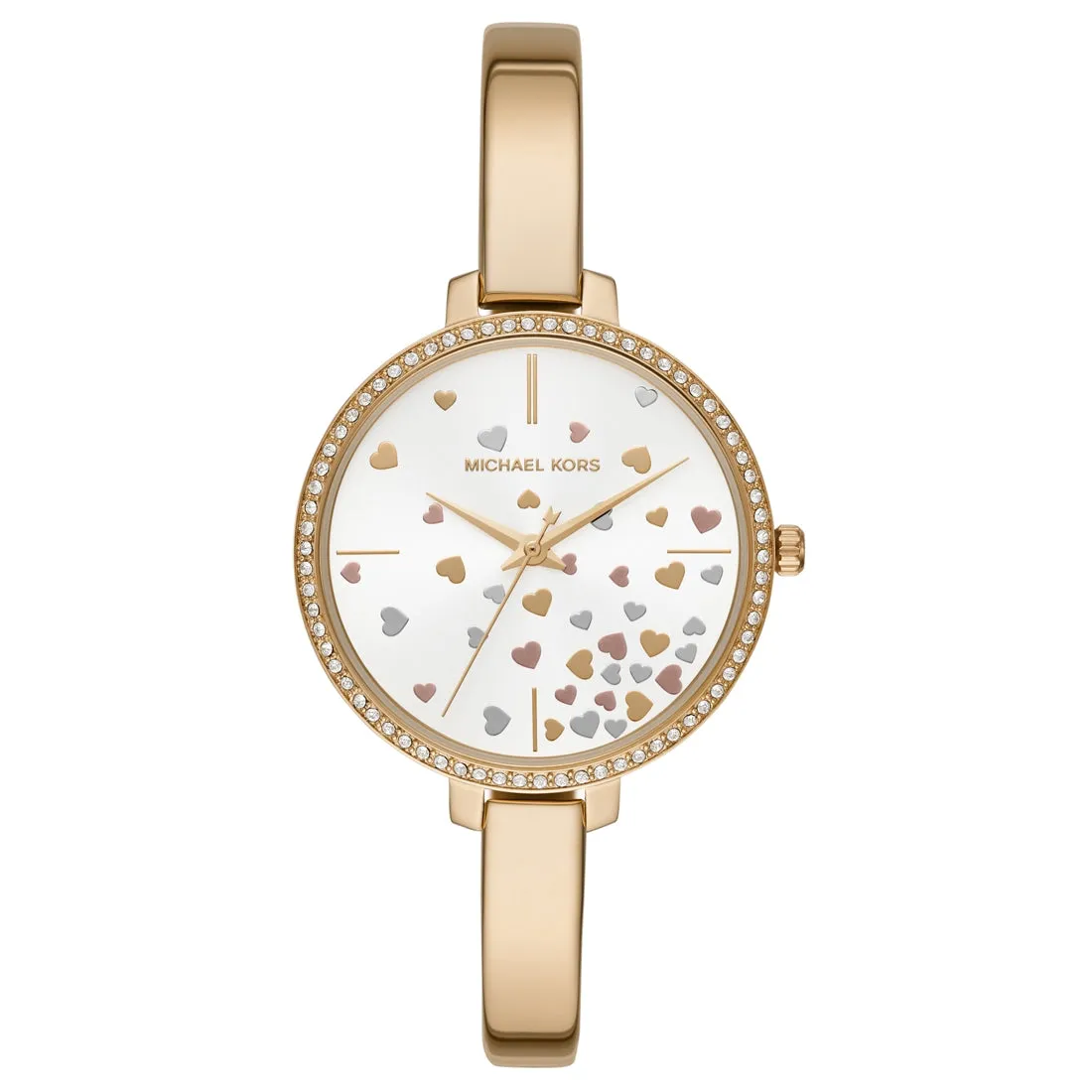 Michael Kors Jaryn Gold Stone Set Watch MK3977